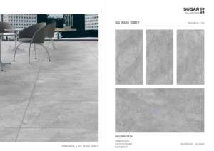 กระเบื้องพอร์ซเลนตกแต่งภายในหรูหรา ผิวสัมผัสแบบน้ำตาล ขนาด 60x120 ซม. 600x1200 มม. 24x48 นิ้ว สำหรับตกแต่งผนังและพื้นสไตล์โมเดิร์น - Product Image 3