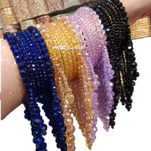 Luxury Fancy Stainless Steel Bangles Set Forever Girls Elegant Bohemian <b>Wedding</b> Traditional Party Wear Geometric Jewelry - Product Image 6