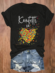 Camisetas de mujer de alta calidad al por mayor, manga corta, transpirables, con cuello redondo, último diseño. - Product Image 3