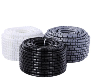 Fundas Protectoras para Cables de PE de 4 mm, 6 mm, 8 mm, 10 mm, 12 mm, 15 mm, 25 mm, 32 mm, Herramienta de Protección de Cables y Alambres, Bandas Espirales Protectoras de Cables HQ - Product Image 1