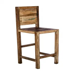 Modern design Fabric Cover Wooden Bar Stool Round /Rectangular/Square Seat Bar Chair With Beechwood Legs from Bangladesh