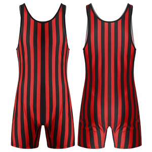 Gym Training Weightlifting Men <b>Singlet</b> Wrestling Suit Fitness Wear Solid Colors Spandex/Polyester Breathable Quick Dry <b>Running</b> - Product Image 6