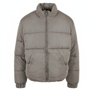 Blouson matelassé à capuche personnalisé avec isolation synthétique pour les collections de streetwear d'hiver - Product Image 1