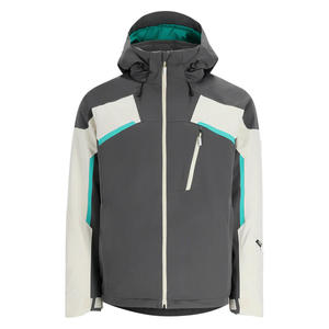 Veste de ski pour homme de haute qualité, personnalisée par OEM, confortable, à coque rigide avec fermeture éclair, pour le snowboard et le ski - Product Image 1