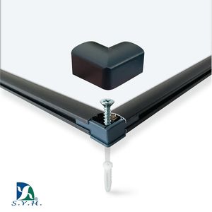 Pizarra Blanca Magnética de Bajo Brillo Personalizada SYH con Construcción de Plástico y Metal para Suministros de Oficina - Product Image 3