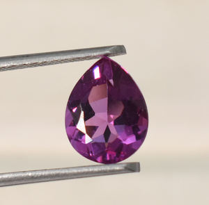 Rhodolite grenat poire facettes lâche calibré pierre précieuse 10X7mm 12X9mm 14X10mm 16X12mm poire coupe laboratoire pierre précieuse - Product Image 6