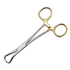 Pinzas para Toallas Backhaus, Pinzas de Sutura, Instrumentos Dentales Manuales de Acero Inoxidable, Personalizables, Uso Dental Profesional, en Venta - Product Image 1