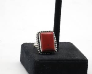 Natural Agate <b>Adjustable</b> <b>Ring</b> for Women – German Silver Handmade Agate Stone <b>Ring</b> Boho Gemstone Jewelry - Product Image 2