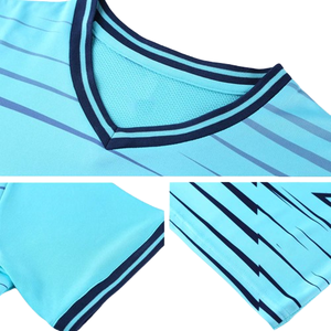 Maillots de football personnalisés en gros à manches courtes, grandes tailles, impression par sublimation, uniformes d'entraînement respirants, vêtements de football - Product Image 6