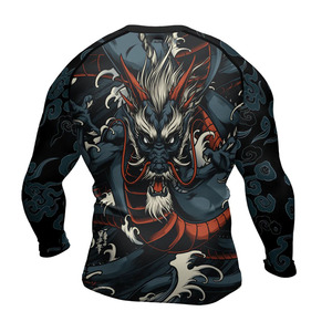 Best Price Mens Gym <b>Shirts</b> Sublimation Long Sleeve <b>Compression</b> Gym <b>Shirts</b> Rash Guards for Running Custom Made Gym <b>Shirts</b> - Product Image 3