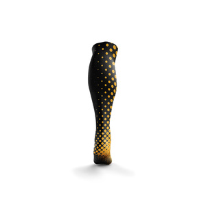 HUSKY Knee <b>Socks</b> Men's Geometric Print Breathable Sports <b>Socks</b> Summer Knitted Spandex <b>Polyester</b> sportswear <b>socks</b> - Product Image 5