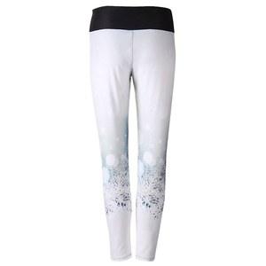Leggings pour femmes personnalisés, sublimés, taille haute, épais, antibactériens, respirants, streetwear, avec un design unique - Product Image 6
