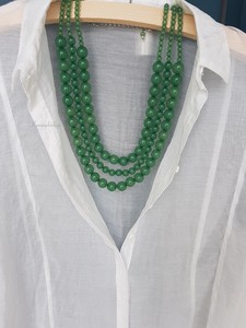 Handmade Resin Beauty Necklace Modern Art Resin Necklace Sparkle Resin Pendant Necklace Classic Resin Jewelry Necklace - Product Image 2