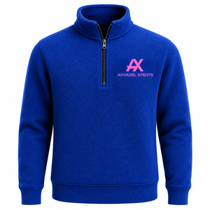 Sudadera Casual de Invierno para Hombre, Personalizada, con Cierre de Cremallera, Forro Polar de Algodón, Gruesa, 450g, Cuello Alto Simulado, Estilo Urbano - Product Image 5