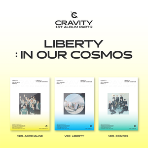 CRAVITY - อัลบั้มชุดที่ 1 ภาค 2 [LIBERTY : IN OUR COSMOS] (COSMOS Ver.) - Product Image 1