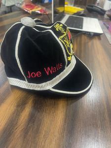 Gorra de terciopelo personalizada para pedidos al por mayor con logotipo bordado en 3D, OEM, venta al por mayor, visera curva, graduación académica, unisex, mezclilla/terry - Product Image 2