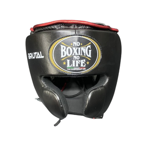 Protector de Cabeza Personalizable de Alta Calidad 'No Boxing No Life', Agarres de Cuero Vacuno de Primera Calidad, Cordones, 4 Capas Gruesas para Entrenamiento - Product Image 1