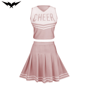 Ventes en gros d'uniformes de cheerleading imprimés Bigetron Sports, confortables, pour adultes, personnalisables en usine, tenues de cheerleading d'équipe 3D - Product Image 1