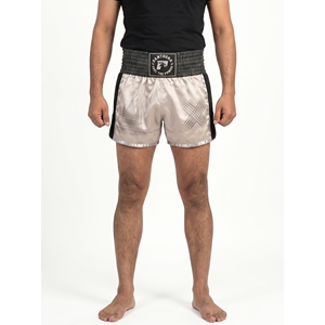 Pantalones Cortos de Muay Thai para Hombre, Personalizados OEM, 100% Poliéster, Micro Satinado, Cintura Elástica, Secado Rápido, Marca Privada, Ropa Deportiva de Competición - Product Image 1
