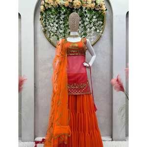 Ensemble pour femmes Beautiful Party Wear Top-Bottom et Dupatta - Product Image 1