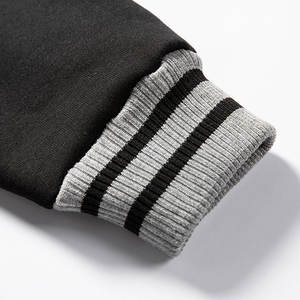 <b>Burgundy</b> Cotton Blend Hoodie Unisex Blank <b>Sweatshirt</b> Streetwear Factory Supply - Product Image 6