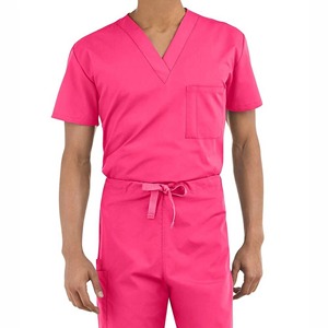 Ensemble d'uniformes médicaux personnalisés |   Tenues d'infirmières d'hôpital |   Uniforme médical à col en V pour médecins et infirmières - Product Image 5