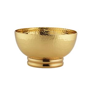 Cuencos de latón redondos pulidos hechos a medida para comedor comercial y doméstico Platos DE SERVICIO DE METAL empotrados para cena y regalo - Product Image 1