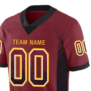 Camiseta de Fútbol Americano Personalizada, Camiseta de Fútbol Americano Barata Bordada, Ropa de Fútbol al por Mayor - Product Image 5