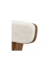 Fauteuil de salon moderne rembourré avec pieds en bois, dossier solide, design mi-siècle, mobilier ergonomique pour la maison - Product Image 4
