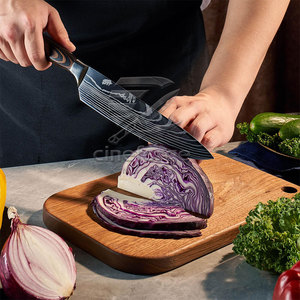 Ensemble de couteaux de chef de qualité supérieure en stock, ensemble de couteaux de chef en matériaux de première qualité, ensemble de couteaux de chef à faible MOQ pour la cuisine - Product Image 6