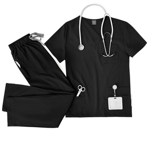 Nuevo Conjunto de Uniformes Médicos para Mujer, de Secado Rápido, Transpirable, Elástico y Tejido, Cómodo y Elegante - Product Image 2
