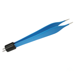 Forceps bipolaires Adson Electrisure 12,7 cm, pointe argentée 0,5 mm 2,0 mm, usage unique, autoclavable, stérile, acier inoxydable, manuel, CE - Product Image 2