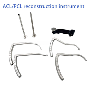 ชุดเครื่องมือผ่าตัดสร้างใหม่เอ็นข้อเข่า ACL PCL อุปกรณ์ศัลยกรรมกระดูกและข้อแบบใช้ซ้ำได้สำหรับสัตว์ สำหรับการผ่าตัดเอ็นข้อเข่าสัตว์ - Product Image 1
