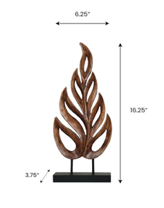 Nuevo diseño de árbol de aluminio de alta calidad, escultura de oro Vintage, objeto de mesa decorativo para decoraciones de hogar u oficina - Product Image 4