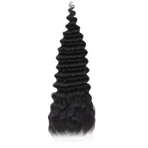 Deep Wave Water Wave Loose Wave Human Hair Lace <b>Frontal</b> <b>Wig</b> Remy Hair Black Style Soft Fullness - Product Image 1