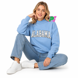 Sudadera de Cuello Alto para Mujer, 100% Algodón, de Alta Calidad, Marca Pook International, con Apliques Bordados Personalizados, Estilo Urbano - Product Image 5