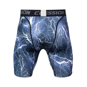 High Quality OEM ODM Service Latest Design Men <b>Compression</b> <b>Shorts</b> athletic performance men <b>compression</b> athletic wear fitness - Product Image 3