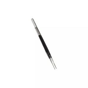 Pinzas para microtejidos DeBakey, de acero inoxidable con revestimiento negro, instrumento quirúrgico - Product Image 3