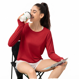 Vente en gros de maillots de bain pour femmes, chemises de surf à manches longues, vêtements de plage, sport UPF50+, rashguard noir - Product Image 5