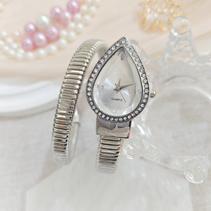 นาฬิกาทองทรงหยดน้ำสุดหรูสำหรับใส่ทุกวัน พร้อมชุดของขวัญสำหรับเธอ - Product Image 4