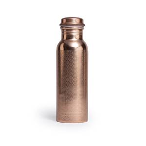 Copper Classic High Quality Reusable Water <b>Bottle</b> with Lid Customizable Capacity for Travel Use - Product Image 6