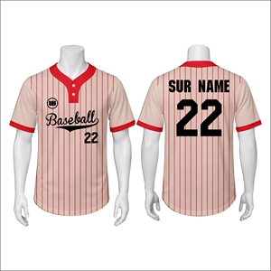 In Demand Youth Adult Custom Baseball Jerseys Premium Teamwear Uniform Supplier Wholesale - Product Image 1