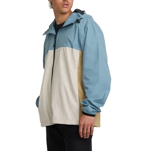 Custom Man Crinkle Lightweight Jacket Windproof Waterproof Outdoor Ruining Windbreaker Breathable Jacket - Product Image 4