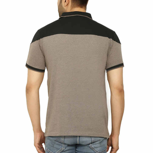 Chemises polo personnalisées brodées avec logo, prix raisonnable, 100% coton, sur mesure, pour le golf, couleur unie, pour entreprises. - Product Image 4