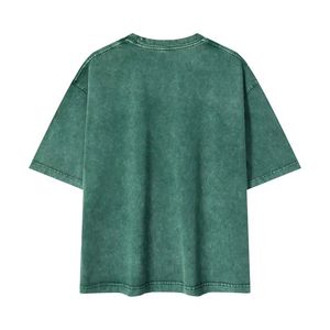 Camiseta sin mangas de algodón grueso para hombre, estilo hip hop, transpirable, de secado rápido, con lavado ácido, para verano - Product Image 2