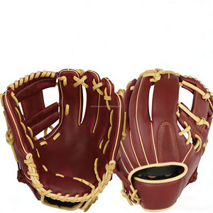 Professional <b>Baseball</b> <b>Glove</b> Soft Leather Fielding Mitt for Adult Players Custom Logo Available - Product Image 4
