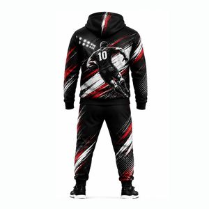 Survêtement de rugby personnalisé en gros, tenue d'échauffement de course par sublimation, vêtements de sport haute performance pour hommes et femmes - Product Image 3