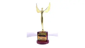 Premio por Excelencia, Reconocimiento Corporativo, Premio por Logro, Trofeo Ala de Ángel Dorada - Product Image 2