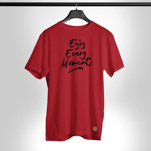 Men's <b>White</b> Short Sleeve <b>T</b>-<b>Shirt</b> O-Neck Regular <b>Fit</b> Cotton Jersey Knit Printed Letter Design Casual Breathable Front Logo - Product Image 4