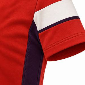 Men's Short Sleeve Sport T-<b>Shirt</b> Red White Purple <b>Geometric</b> Pattern Quick Dry Regular Fit O-Neck Knitted Polyester - Product Image 4